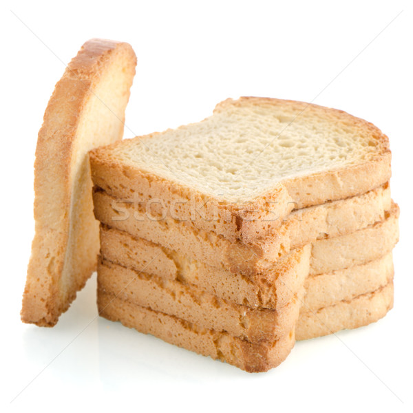 Golden brown toast Stock photo © homydesign