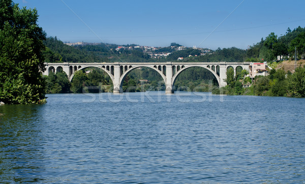 Ponte de Pedra, Entre-os-rios, Portugal Stock photo © homydesign