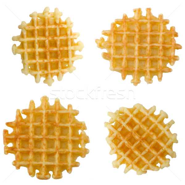 Crisp waffles Stock photo © homydesign