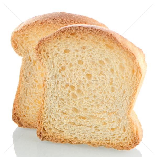 Golden brown toast Stock photo © homydesign