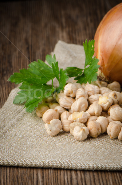 Chickpeas Stock photo © homydesign