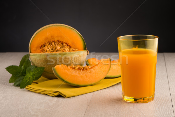 Honeydew melon juice Stock photo © homydesign