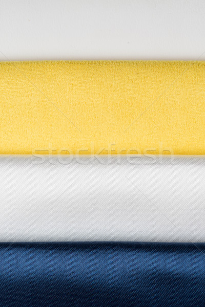 Multi color fabric texture samples Stock photo © homydesign