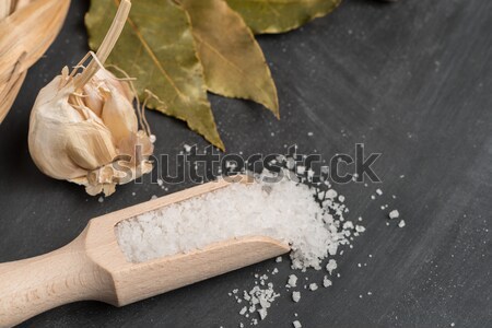 Pişirme malzemeler akdeniz mutfağı zeytinyağı biberiye Stok fotoğraf © homydesign