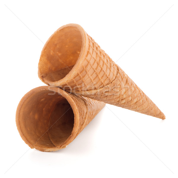 Stock photo: Wafer cones