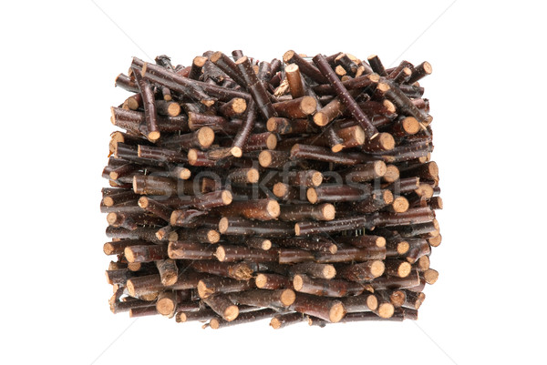 Pile of assorted sawed twigs and branches  Stock photo © homydesign
