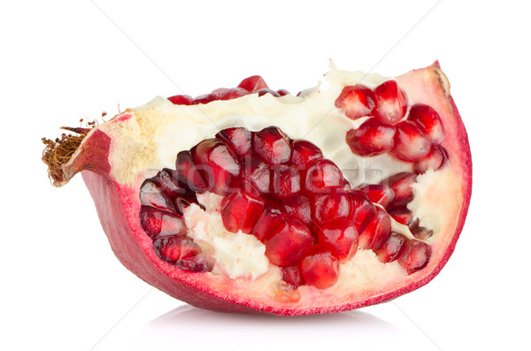 Half pomegranate fruit Stock photo © homydesign