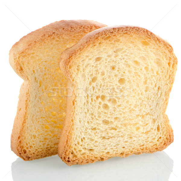 Golden brown toast Stock photo © homydesign