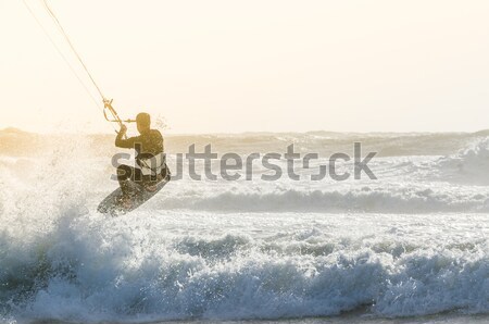 Kitesurfer  Stock photo © homydesign