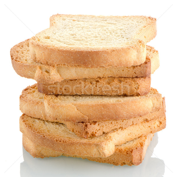 Golden brown toast Stock photo © homydesign