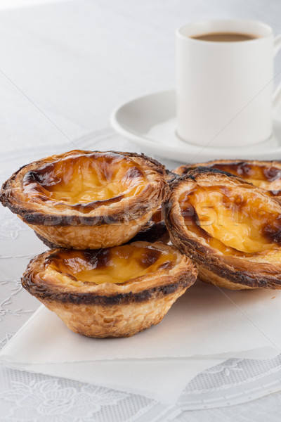 Egg tarts  Stock photo © homydesign