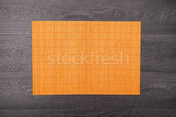 Bamboo place mat Stock photo © homydesign