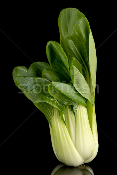 Nero verde insalata impianto asian cinese Foto d'archivio © homydesign