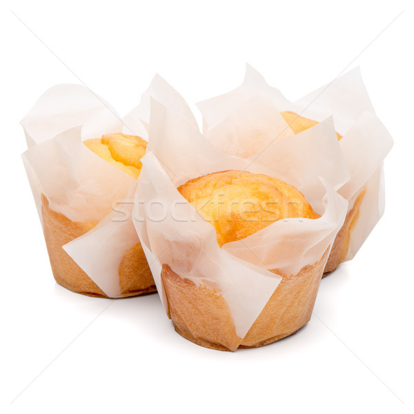 Magdalena Typical Spanish Plain Muffin Stock photo © homydesign