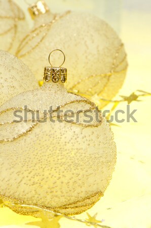 Christmas ball baubles Stock photo © homydesign