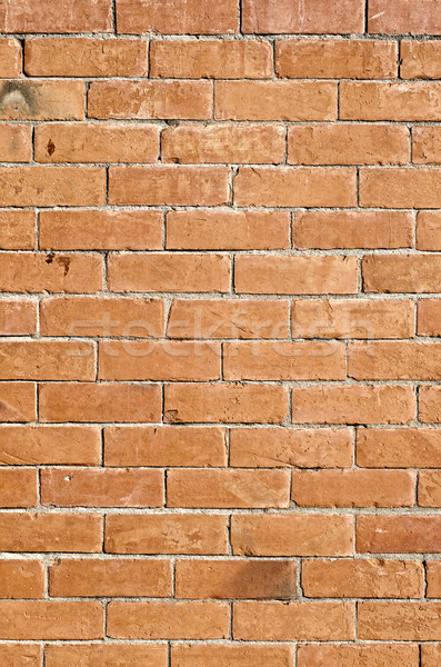 Orange brick wall Stock photo © homydesign
