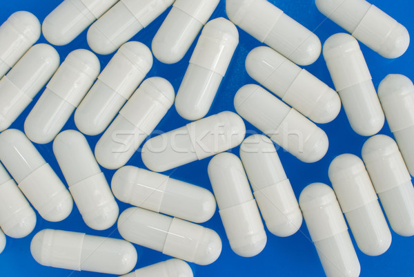 White pills Stock photo © homydesign