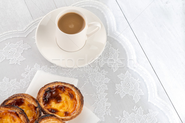 Egg tarts  Stock photo © homydesign