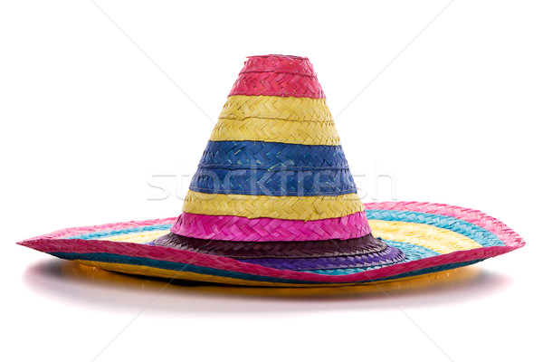 Colorful mexican sombrero Stock photo © homydesign