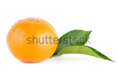 Stock photo: Ripe tangerine or mandarin