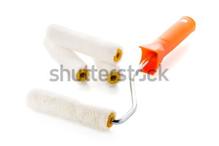 Paint roller brush Stock photo © homydesign