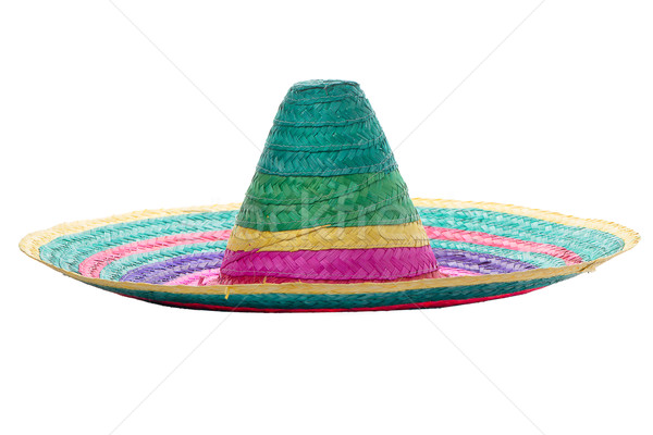 Colorful mexican sombrero Stock photo © homydesign