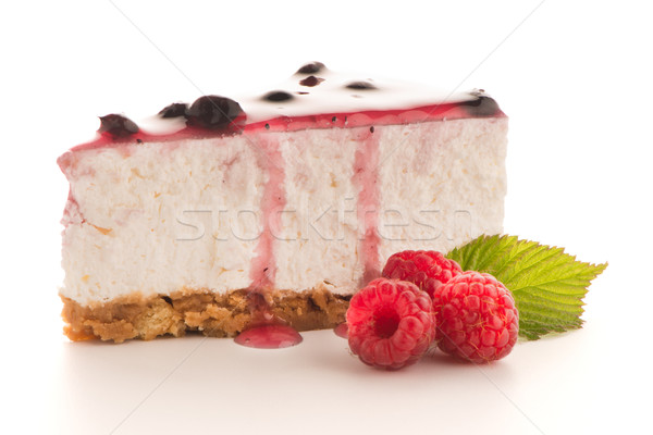 Stock photo: Cheese Cake slice