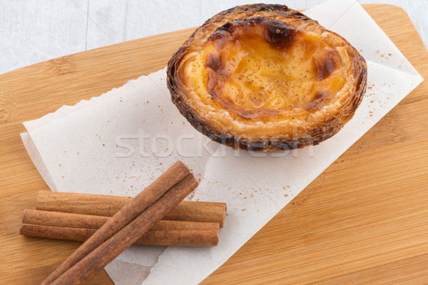 Egg tarts  Stock photo © homydesign