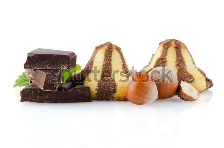 Chocolat cookies délicieux maison blanche cuisine [[stock_photo]] © homydesign