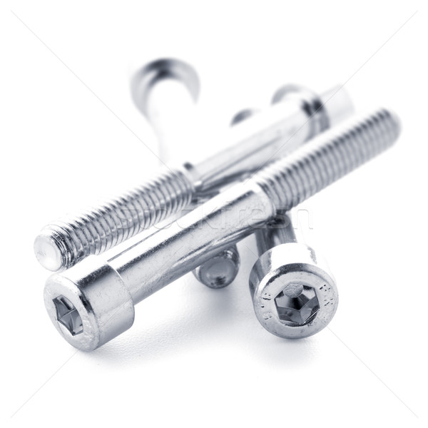 Hex head bolt screws thread  Stock photo © homydesign