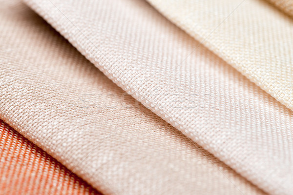 Multi color fabric texture samples Stock photo © homydesign