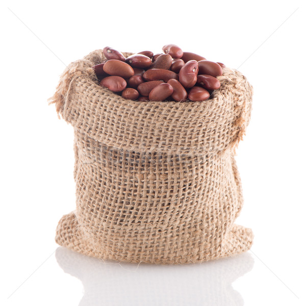 Red beans bag Stock photo © homydesign