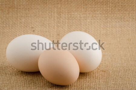 Three eggs Stock photo © homydesign