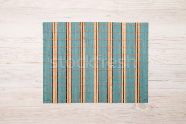 Bamboo place mat Stock photo © homydesign