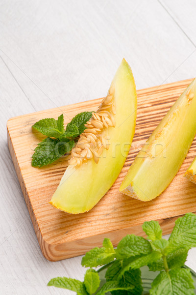 Honeydew melon Stock photo © homydesign