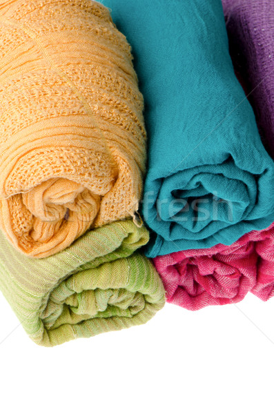 Colorful scarves  Stock photo © homydesign