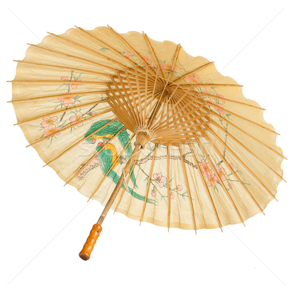  Oriental umbrella isolated  Stock photo © homydesign