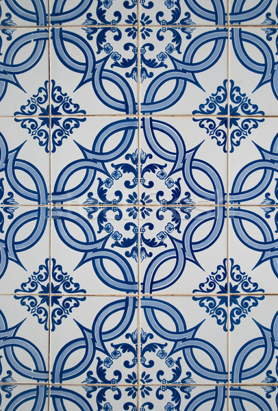 细节 · 艺术 · 地板 · 壁纸 / detail of portuguese glazed tiles