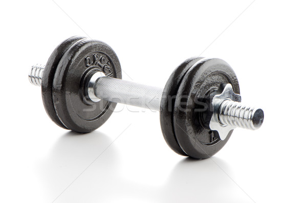 Dumbbell weights Stock photo © homydesign
