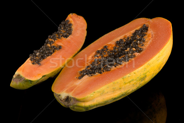 Fresh and tasty papaya Stock photo © homydesign