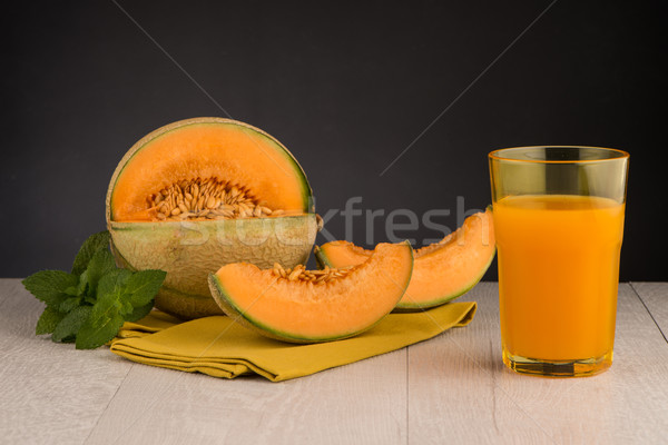 Honeydew melon juice Stock photo © homydesign