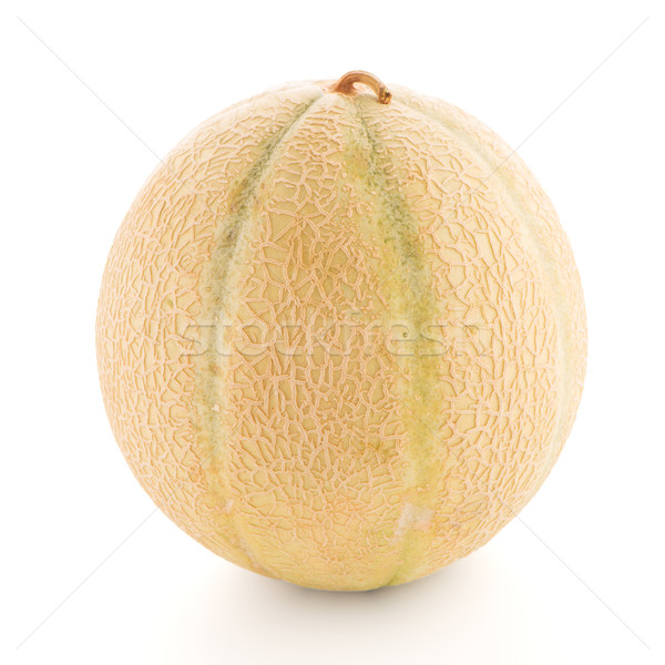 Foto stock: Melón · jugoso · blanco · alimentos · fondo · verano