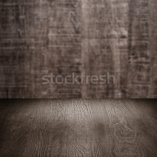 Holz Tabelle Holz Wand Baum Bau Stock foto © homydesign