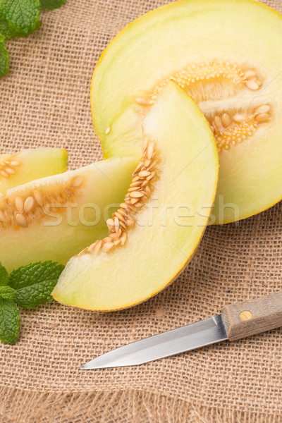 Honeydew melon Stock photo © homydesign