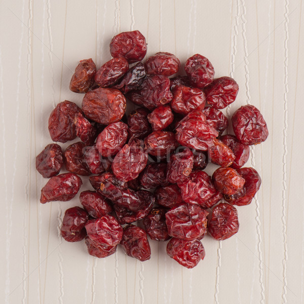 Circle of dried cranberries Stock photo © homydesign