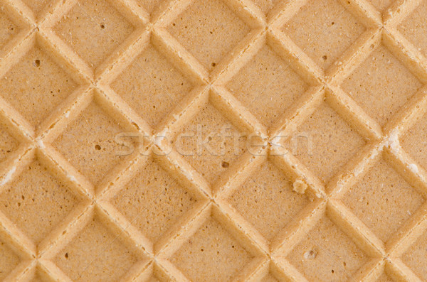 Gaufre texture macro vue alimentaire Photo stock © homydesign
