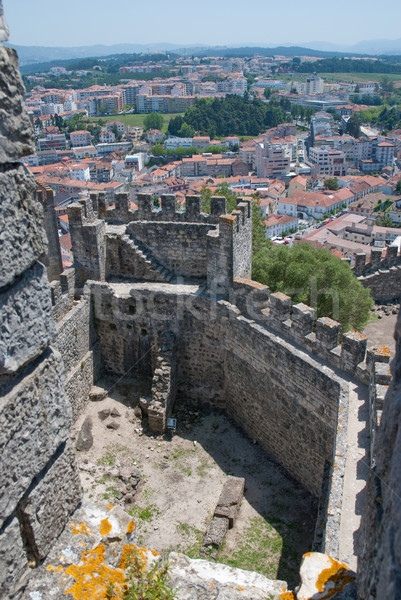 Ancient walls in a Castle Stock photo © homydesign