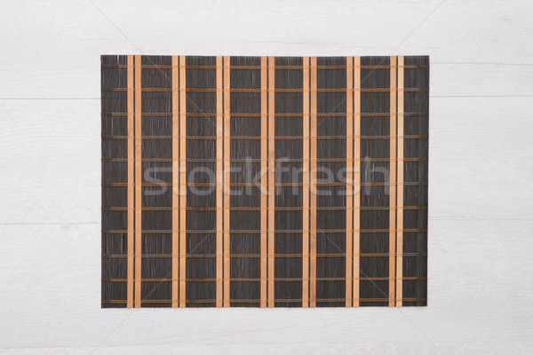 Bamboo place mat Stock photo © homydesign