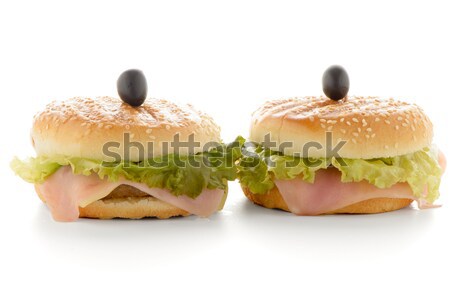 Stock photo: Hamburgers