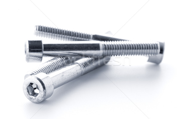 Hex head bolt screws thread  Stock photo © homydesign
